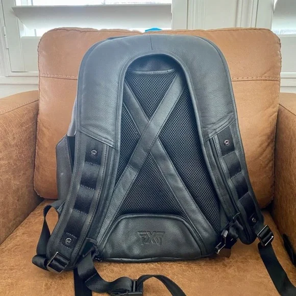 Parsons Xtreme Golf (PXG) leather backpack